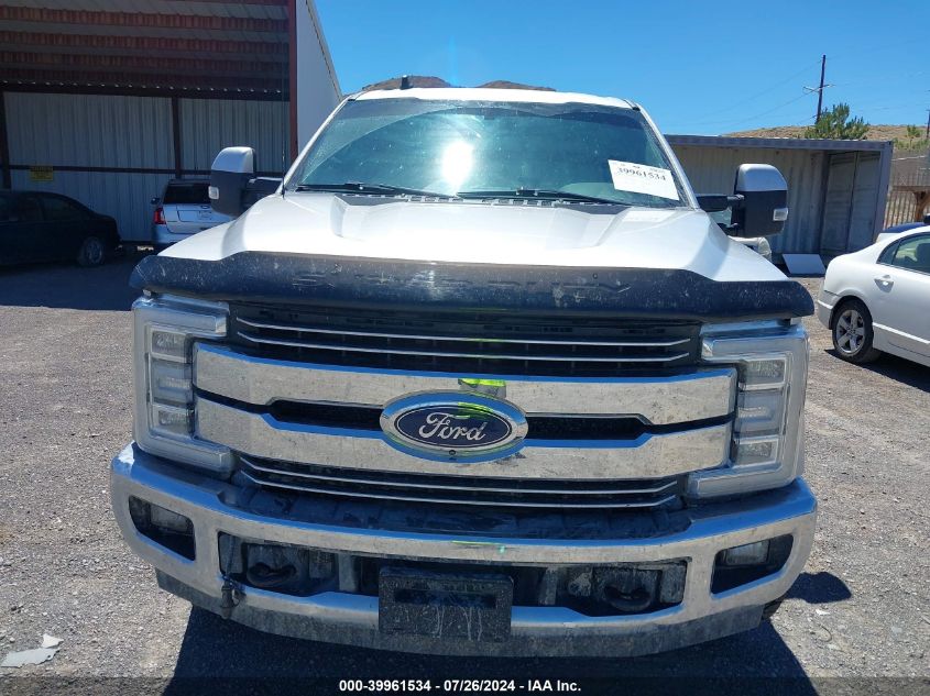 2019 Ford F-350 Lariat VIN: 1FT8W3BT6KEF62758 Lot: 39961534
