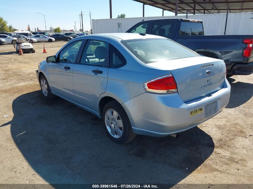 2009 Ford Focus S VIN: 1FAHP34N59W209580 Lot: 39961546