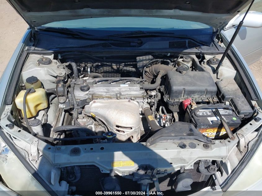 2003 Toyota Camry Le/Se/Xle VIN: JTDBE32K830167415 Lot: 39961550