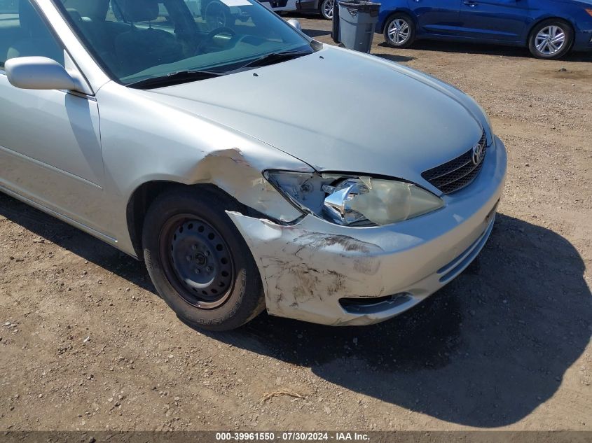 2003 Toyota Camry Le/Se/Xle VIN: JTDBE32K830167415 Lot: 39961550