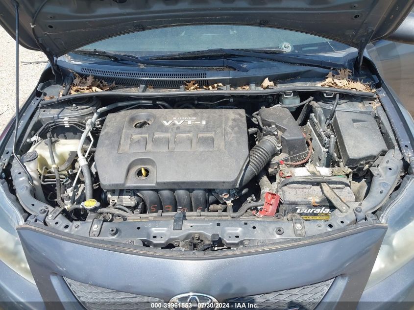 2010 Toyota Corolla S VIN: 2T1BU4EE4AC455899 Lot: 39961553