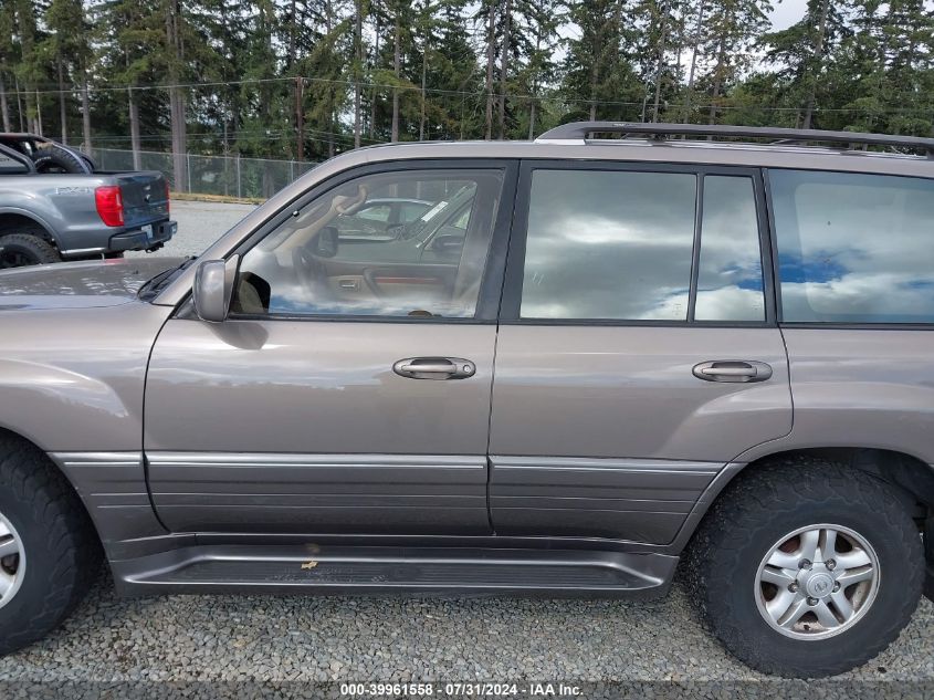 1999 Lexu Lx 470 Luxury Suv VIN: JT6HT00W2X0064170 Lot: 39961558