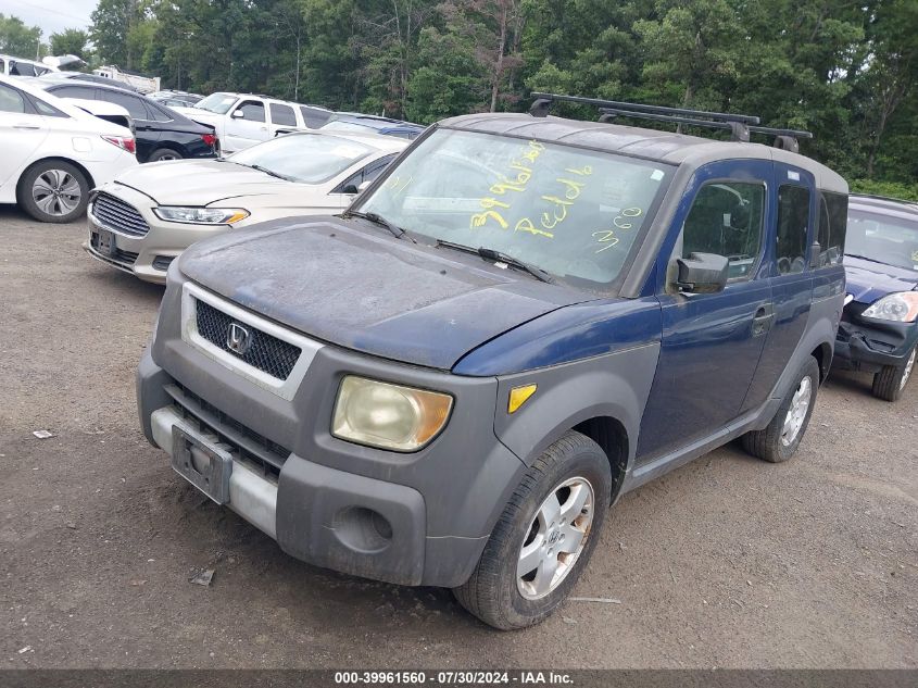 2003 Honda Element Ex VIN: 5J6YH28533L053795 Lot: 40267139