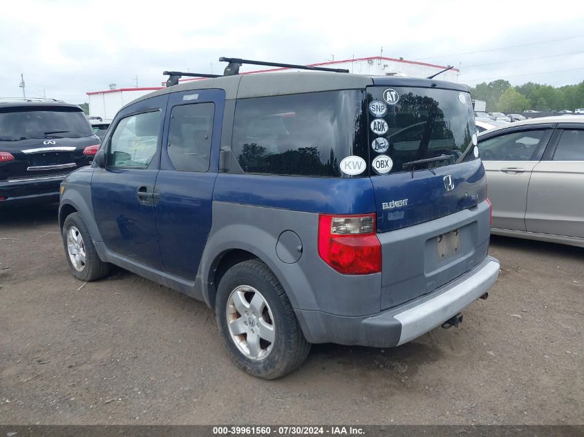 2003 Honda Element Ex VIN: 5J6YH28533L053795 Lot: 40267139