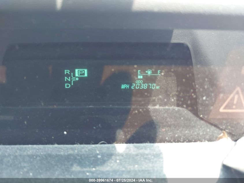 2009 Toyota Prius VIN: JTDKB20U097860566 Lot: 39961674