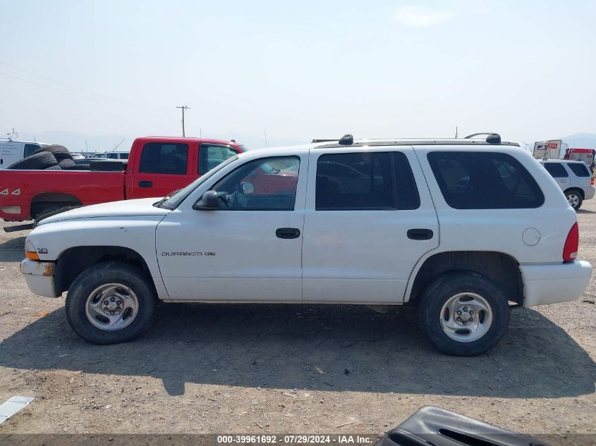 1998 Dodge Durango Slt VIN: 1B4HS28Y4WF204483 Lot: 39961692