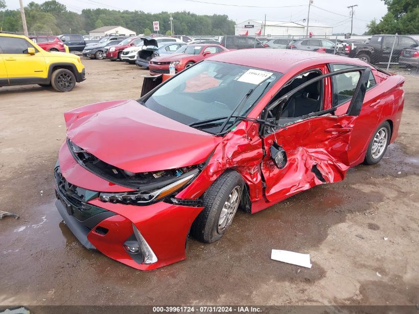 2019 Toyota Prius Prime Advanced VIN: JTDKARFP5K3106945 Lot: 39961724