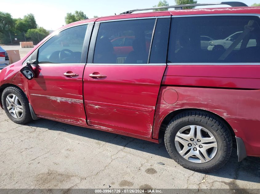 2006 Honda Odyssey Ex-L VIN: 5FNRL38786B083124 Lot: 39961726