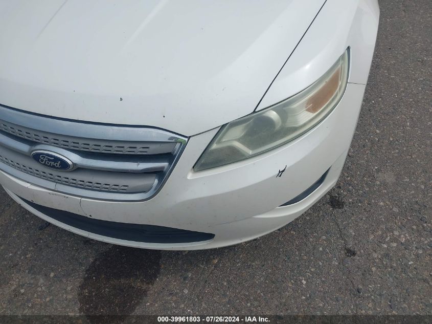 2011 Ford Taurus Sel VIN: 1FAHP2EW5BG153349 Lot: 39961803