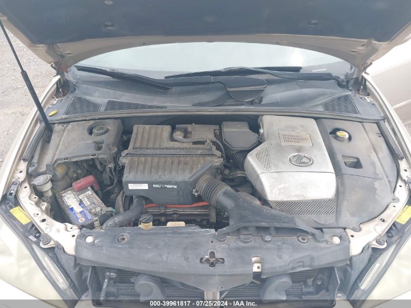 2006 Lexus Rx 400H 400 VIN: JTJHW31U260044799 Lot: 39961817