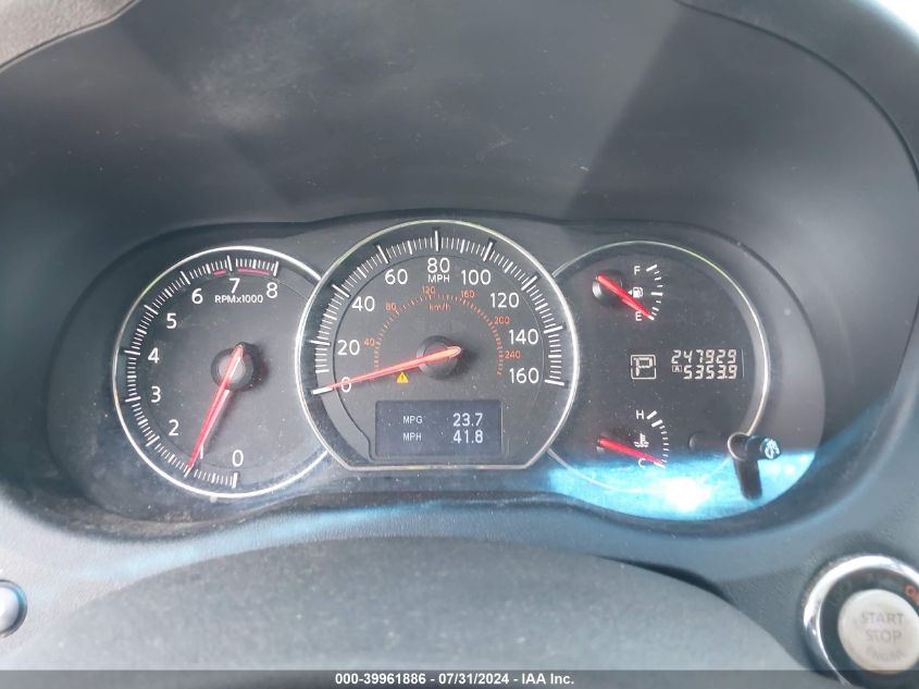 2012 Nissan Maxima 3.5 Sv VIN: 1N4AA5AP4CC802330 Lot: 39961886