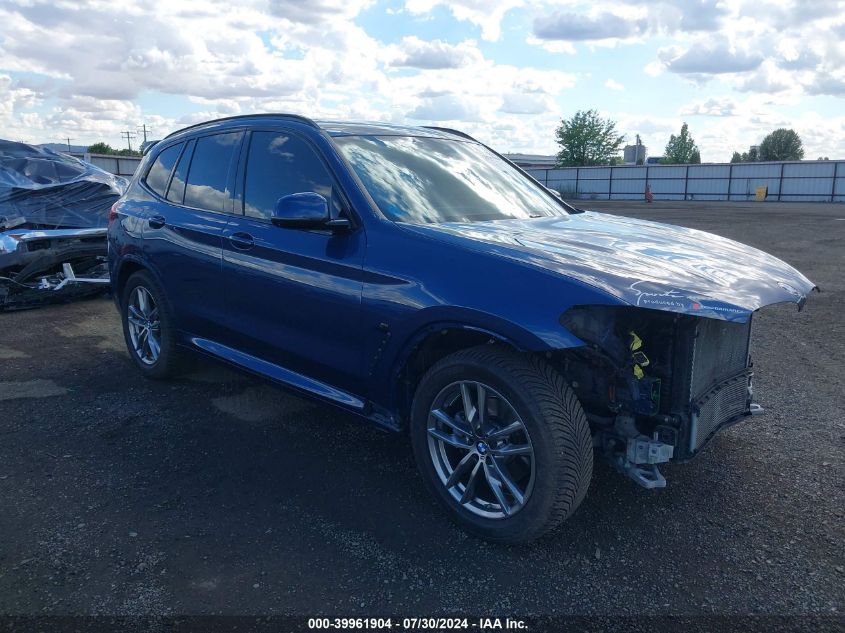 2021 BMW X3 XDRIVE30I - 5UXTY5C01M9G39764