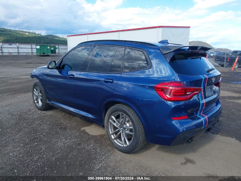 VIN 5UXTY5C01M9G39764 2021 BMW X3, Xdrive30I no.3