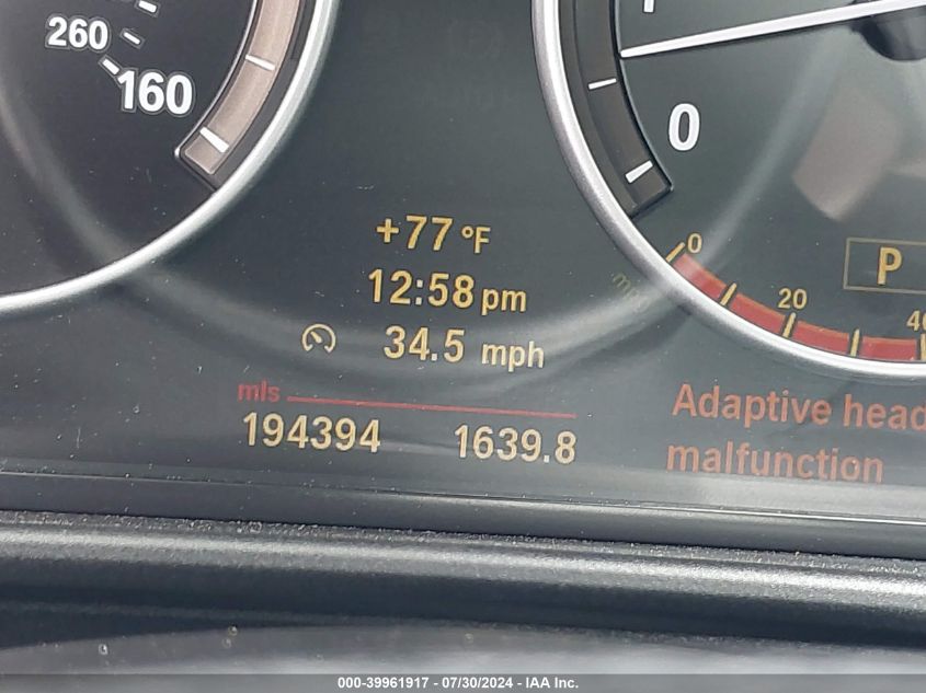 2011 BMW 535I xDrive VIN: WBAFU7C5XBC874112 Lot: 39961917