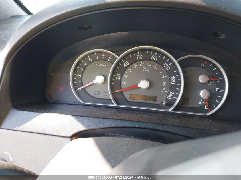 2008 Kia Sorento Ex VIN: KNDJC736385780904 Lot: 39961938