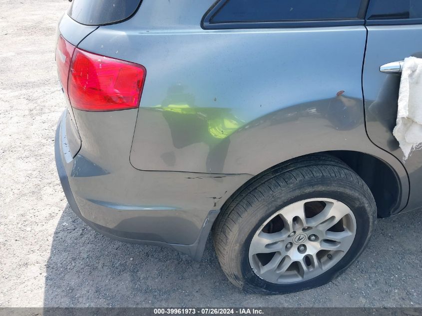 2008 Acura Mdx VIN: 2HNYD28238H511499 Lot: 39961973