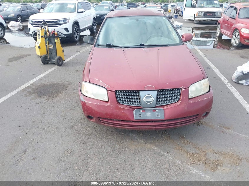 2006 Nissan Sentra 1.8S VIN: 3N1CB51D76L515291 Lot: 39961976