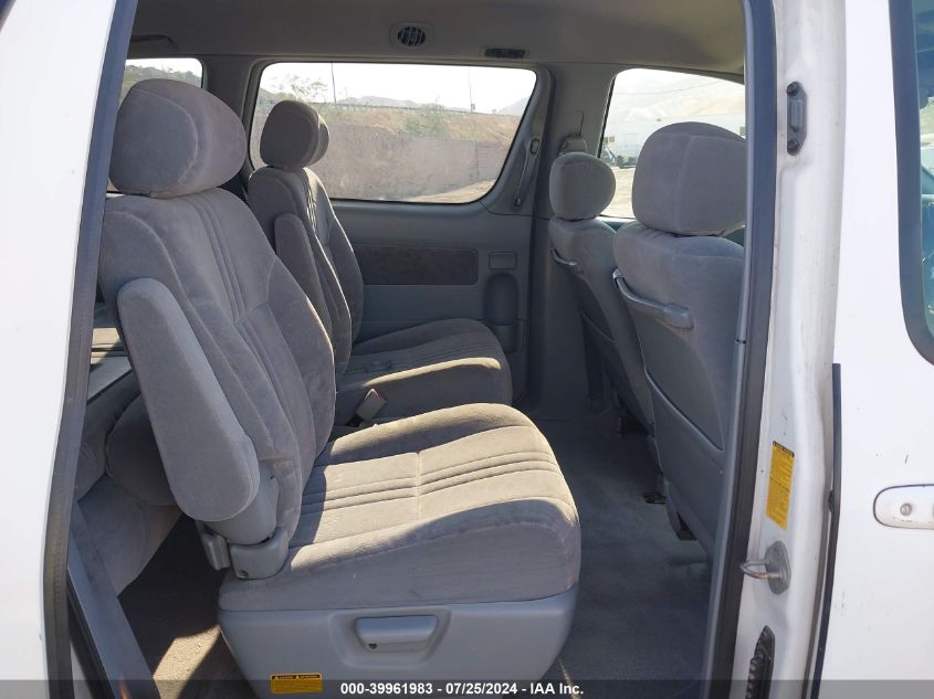 2001 Toyota Sienna Le VIN: 4T3ZF13C01U324385 Lot: 39961983