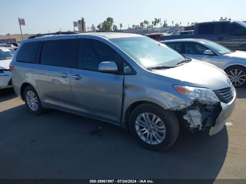 2017 Toyota Sienna Xle 8 Passenger VIN: 5TDYZ3DC7HS768050 Lot: 39961997