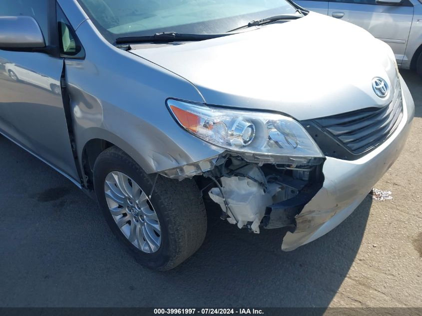 2017 Toyota Sienna Xle 8 Passenger VIN: 5TDYZ3DC7HS768050 Lot: 39961997