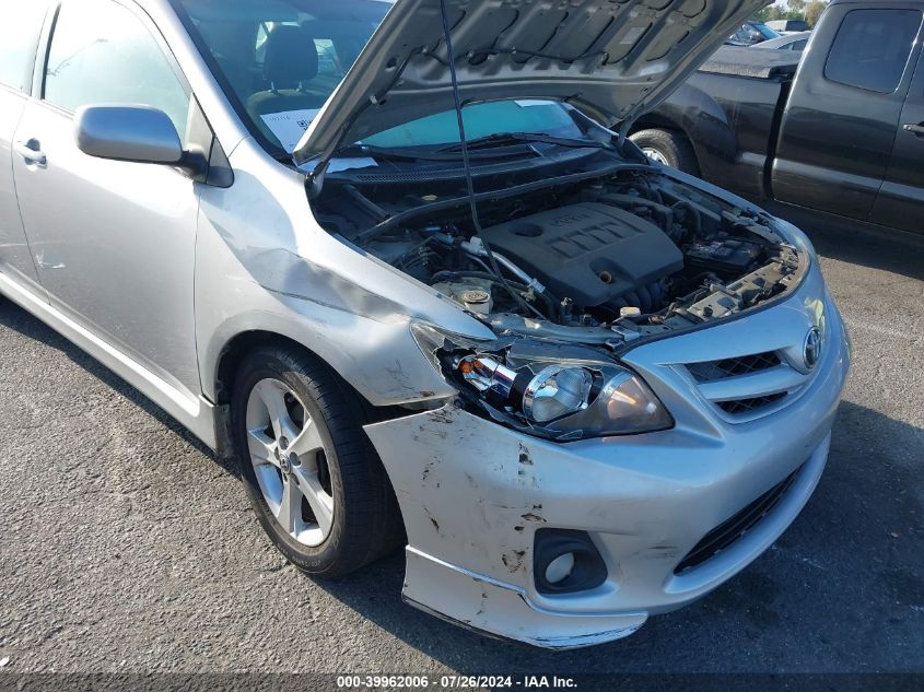 2011 Toyota Corolla S/Le VIN: 2T1BU4EE1BC734955 Lot: 39962006