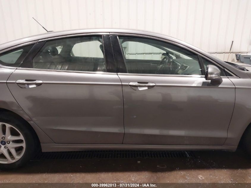 2014 Ford Fusion Se VIN: 3FA6P0HD7ER367617 Lot: 39962013