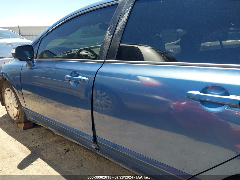 2009 Honda Civic Hybrid VIN: JHMFA36249S006126 Lot: 39962015
