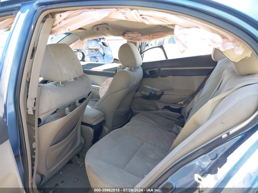 2009 Honda Civic Hybrid VIN: JHMFA36249S006126 Lot: 39962015