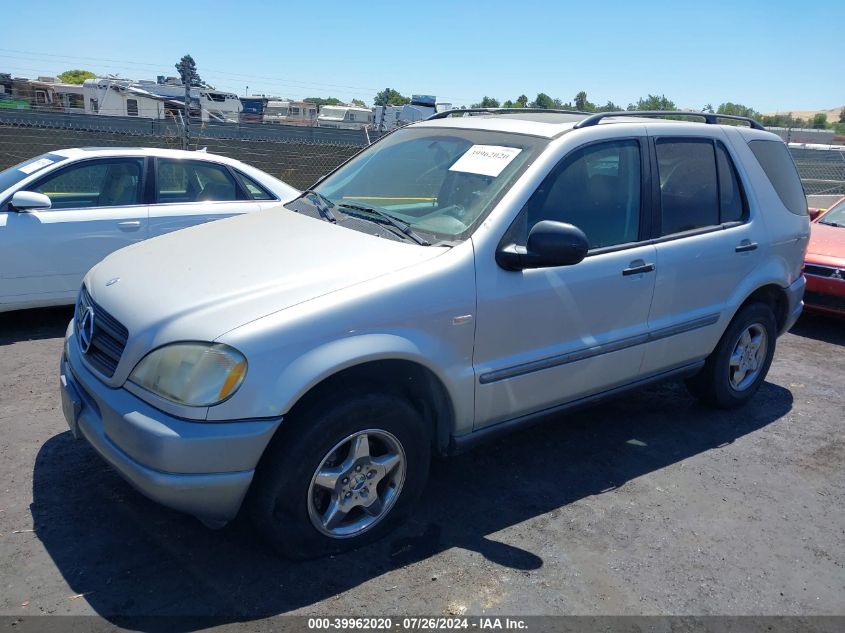 1999 Mercedes-Benz Ml 320 VIN: 4JGAB54E8XA126351 Lot: 39962020