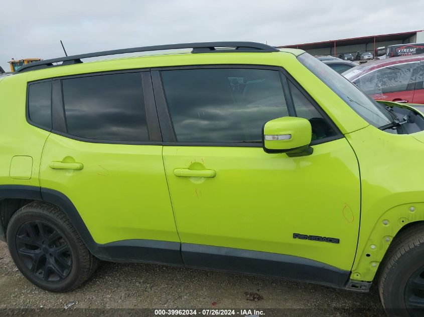 2018 Jeep Renegade Altitude Fwd VIN: ZACCJABB8JPH55911 Lot: 39962034