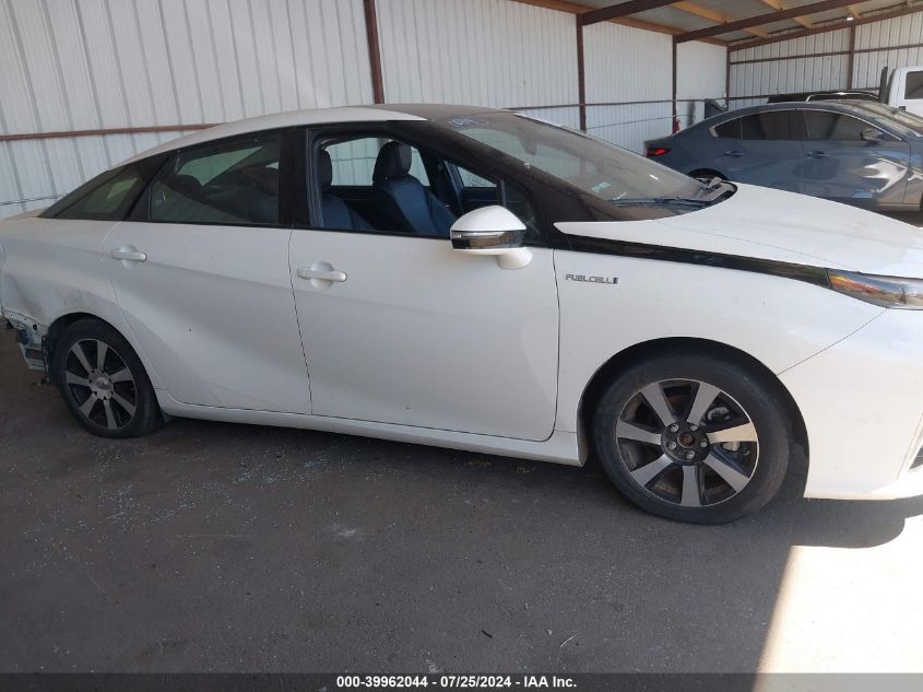 2017 Toyota Mirai VIN: JTDBVRBD9HA001703 Lot: 39962044