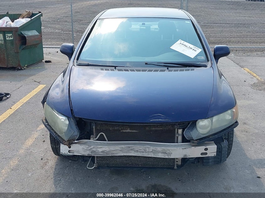 2008 Honda Civic Sdn Lx VIN: 1HGFA16508L109909 Lot: 39962046