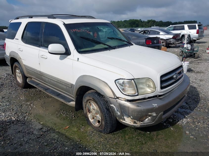 5TDBT48A62S114525 2002 Toyota Sequoia Limited V8