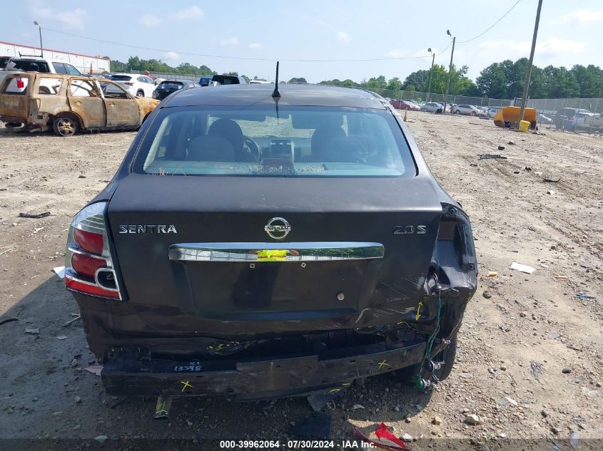 2010 Nissan Sentra 2.0S VIN: 3N1AB6AP6AL633316 Lot: 39962064