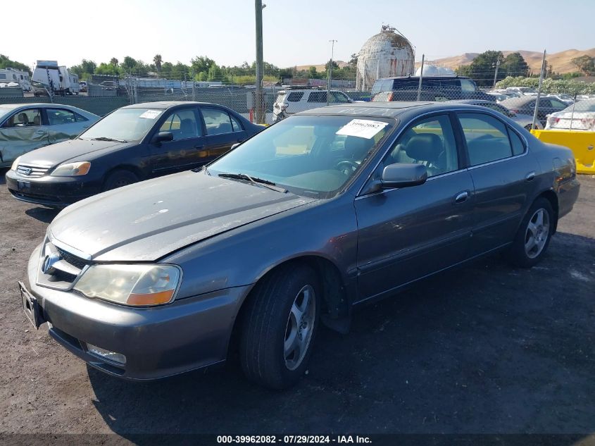 2002 Acura 3.2Tl VIN: 19UUA56652A027880 Lot: 39962082