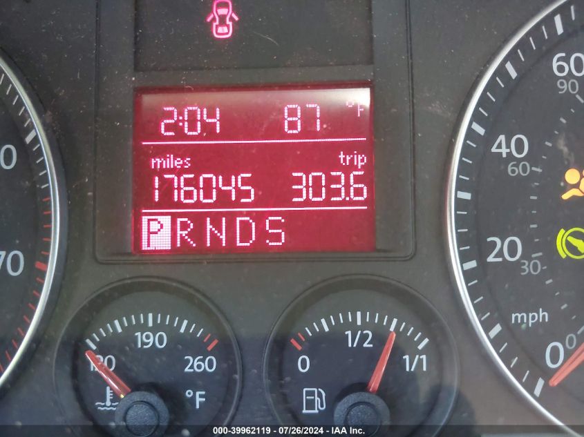 2008 Volkswagen Jetta Wolfsburg Edition VIN: 3VWRJ71K78M119697 Lot: 39962119