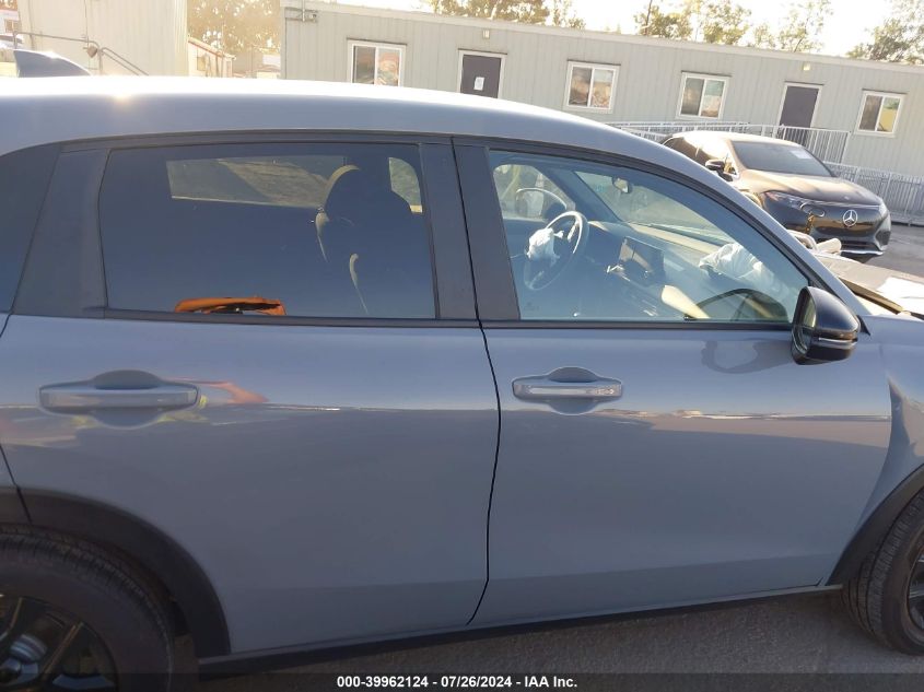 2024 Honda Hr-V 2Wd Sport/2Wd Sport W/O Bsi VIN: 3CZRZ1H56RM719289 Lot: 39962124