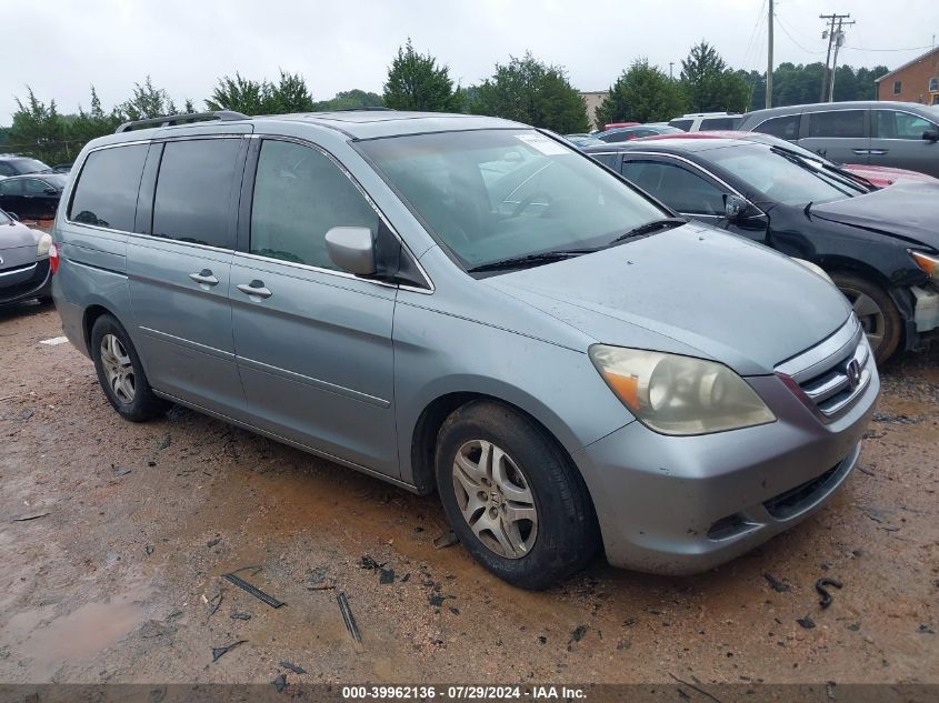 2005 Honda Odyssey Ex-L VIN: 5FNRL38605B059745 Lot: 39962136