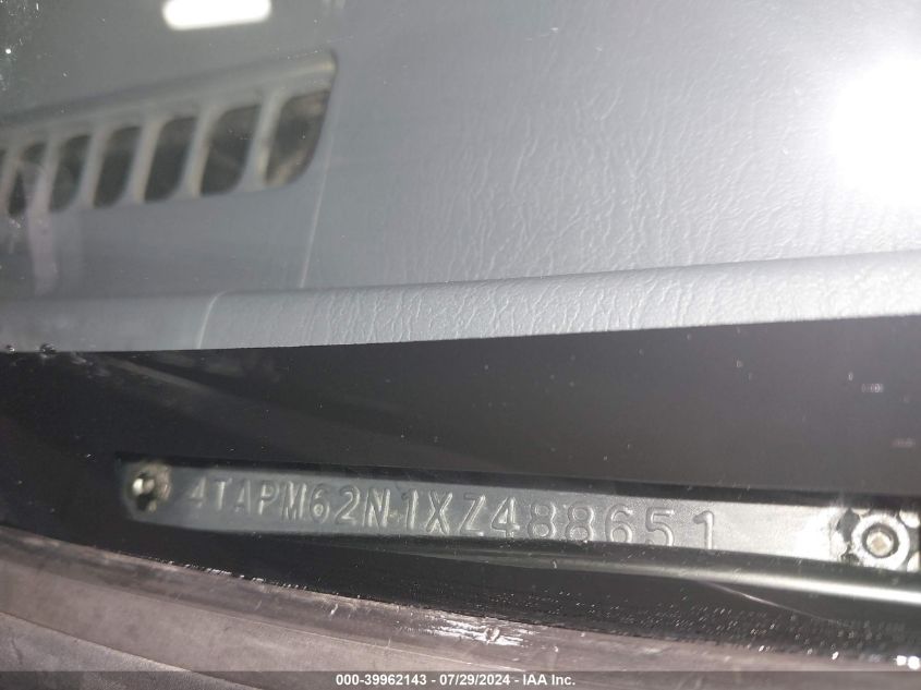 1999 Toyota Tacoma VIN: 4TAPM62N1XZ488651 Lot: 39962143