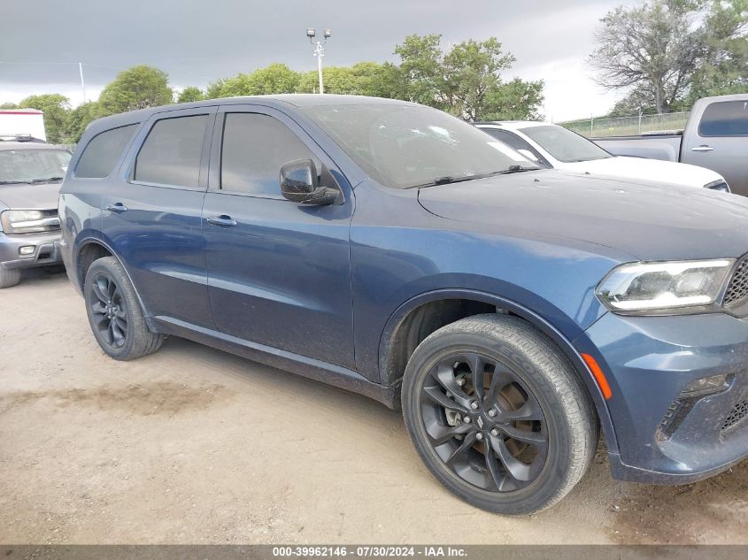 2021 Dodge Durango Sxt Plus Awd VIN: 1C4RDJAG9MC763197 Lot: 39962146