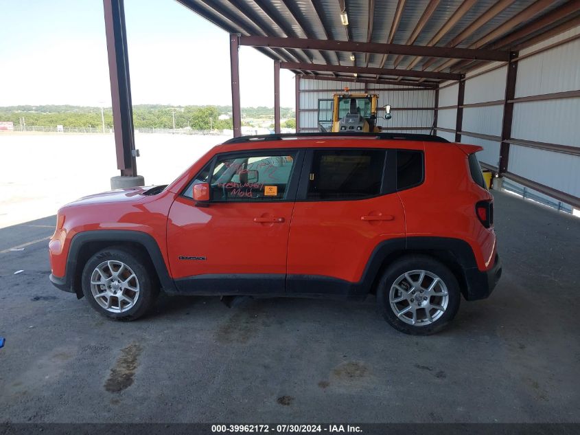 2021 Jeep Renegade Latitude Fwd VIN: ZACNJCBB9MPN16275 Lot: 39962172