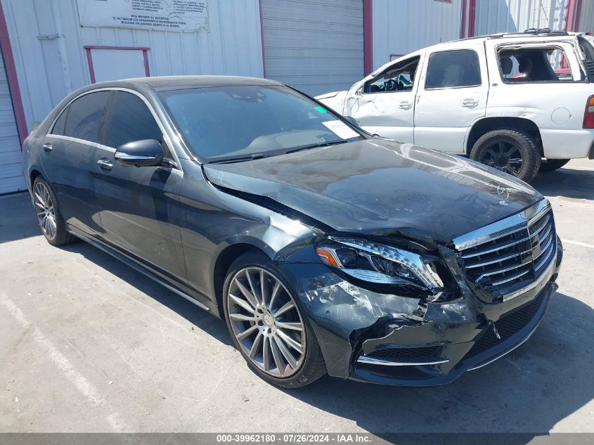 2016 Mercedes-Benz S 550 550 VIN: WDDUG8CB8GA232087 Lot: 39962180