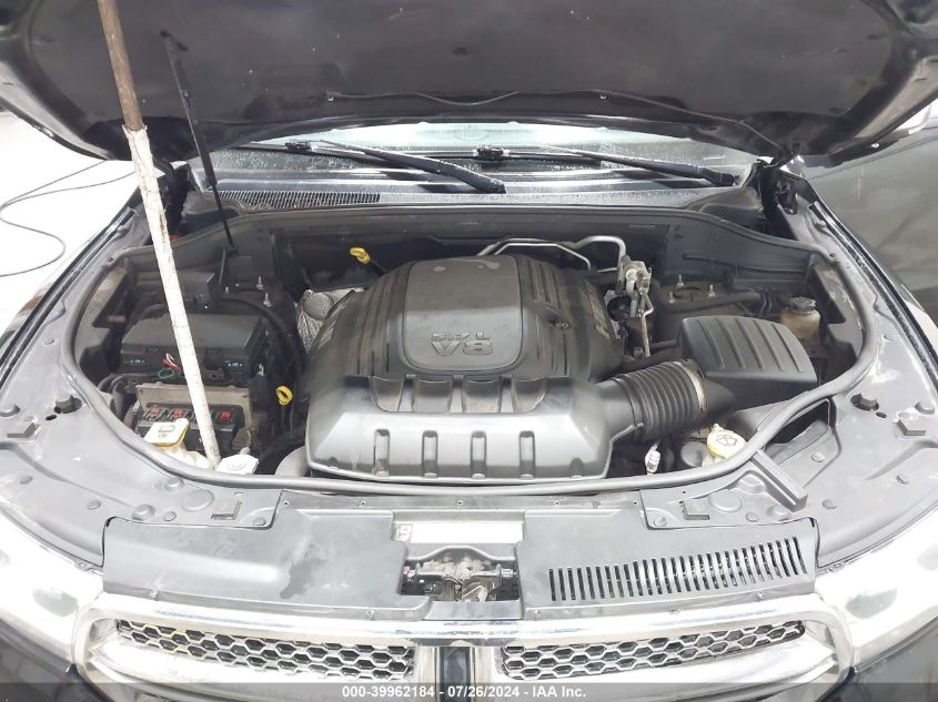 2011 Dodge Durango Citadel VIN: 1D4SE5GTXBC699665 Lot: 39962184