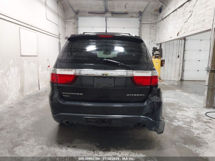 2011 Dodge Durango Citadel VIN: 1D4SE5GTXBC699665 Lot: 39962184