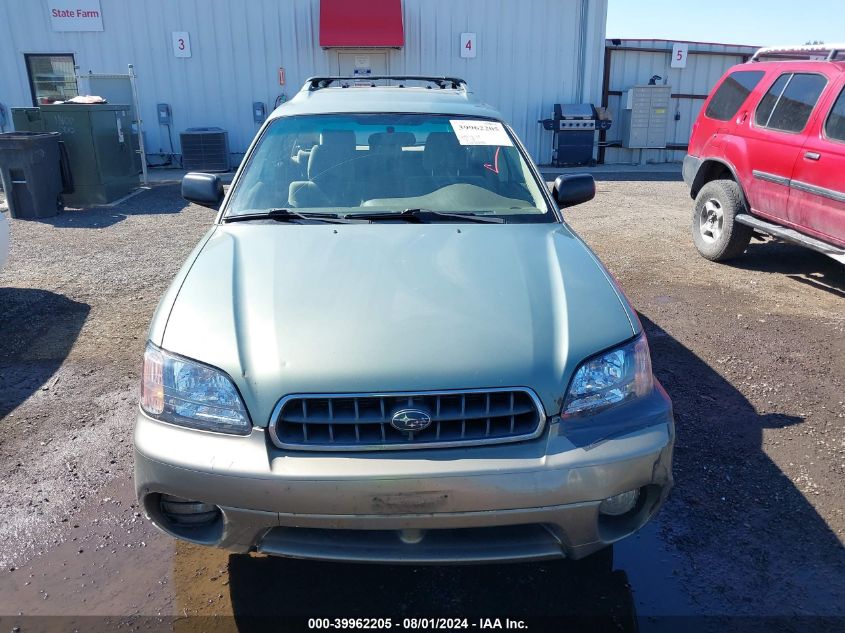 2003 Subaru Outback VIN: 4S3BH665737641911 Lot: 39962205