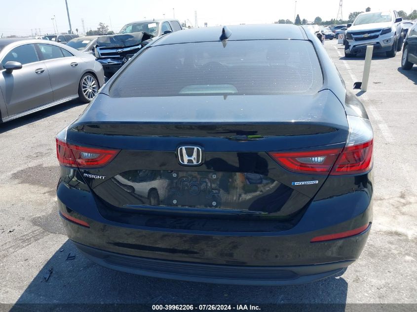 2019 Honda Insight Lx VIN: 19XZE4F10KE002390 Lot: 39962206