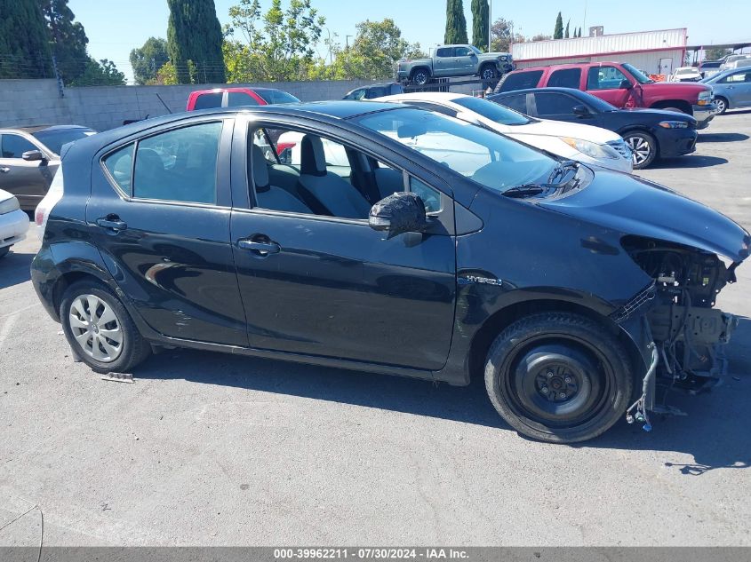 2012 Toyota Prius C Four/One/Three/Two VIN: JTDKDTB35C1501129 Lot: 39962211