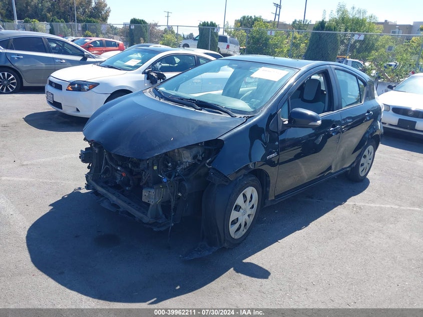 2012 Toyota Prius C Four/One/Three/Two VIN: JTDKDTB35C1501129 Lot: 39962211