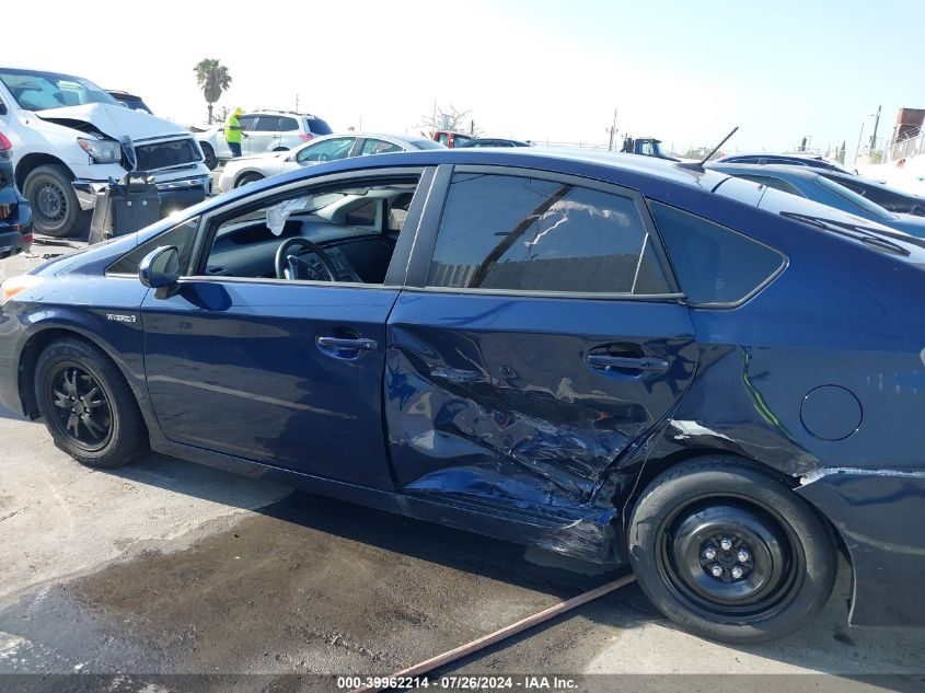 2012 Toyota Prius VIN: JTDKN3DU0C1546353 Lot: 39962214