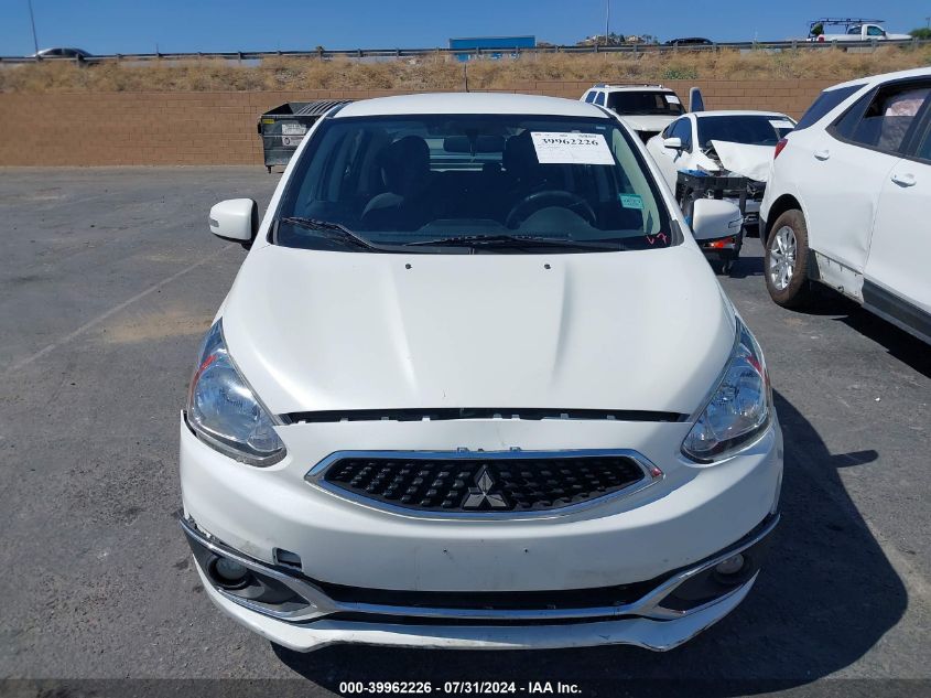 2018 Mitsubishi Mirage Se VIN: ML32A4HJ3JH006052 Lot: 39962226